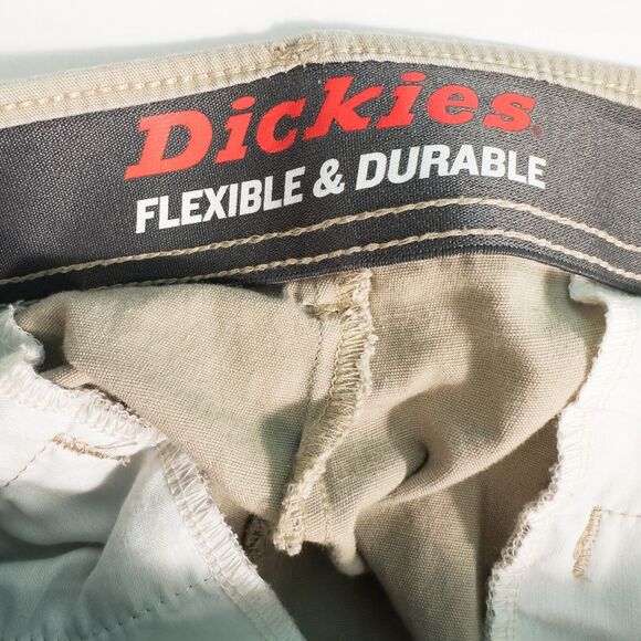 Dickies Flex Cargo Work Pant Mens 36x30 Regular Fit Straight Leg Desert Sand - Picture 3 of 15